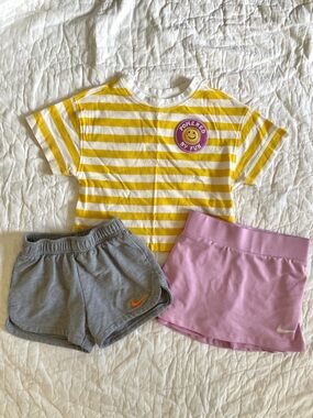 Nike girls summer outfit set, 3T